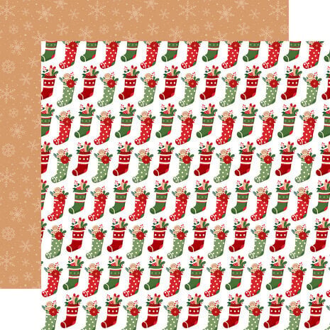 Echo Park Have A Holly Jolly Christmas 6x6 Inch Paper Pad (HJC331023)