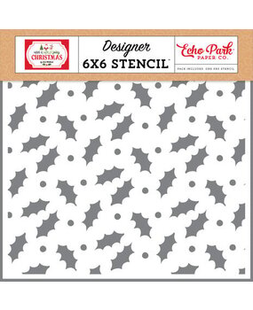 Echo Park Have A Holly Jolly Christmas Merry Mistletoe Stencil (HJC331034)* Echo Park Have A Holly Jolly Christmas Merry Mistletoe Stencil (HJC331034)*