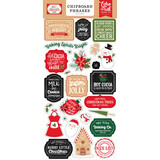 Echo Park Have A Holly Jolly Christmas 6x13 Inch Chipboard Phrases (HJC331022)