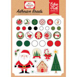 Echo Park Have A Holly Jolly Christmas Adhesive Brads (HJC331020)*
