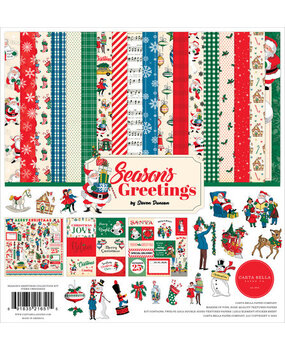 Carta Bella Season's Greetings 12x12 Inch Collection Kit (CBSG329016) Carta Bella Season's Greetings 12x12 Inch Collection Kit (CBSG329016)
