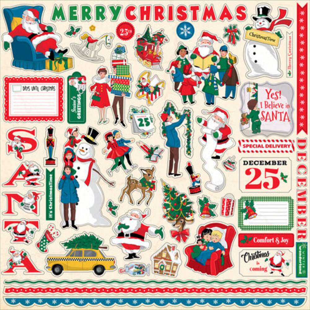 Carta Bella Season's Greetings 12x12 Inch Collection Kit (CBSG329016) Carta Bella Season's Greetings 12x12 Inch Collection Kit (CBSG329016)