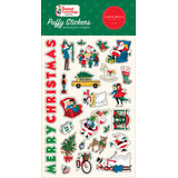 Carta Bella Season's Greetings Puffy Stickers (CBSG329066)