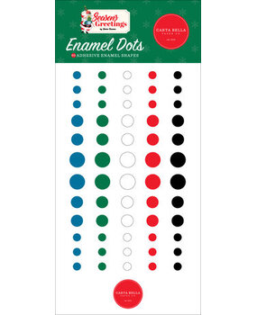 Carta Bella Season's Greetings Enamel Dots (CBSG329028) Carta Bella Season's Greetings Enamel Dots (CBSG329028)