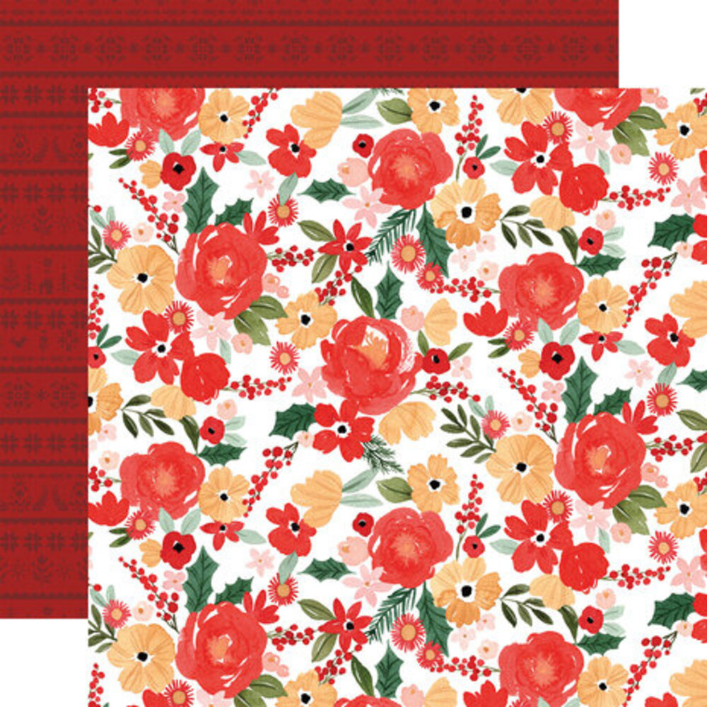 Carta Bella Christmas Flora Joyful 12x12 Inch Collection Kit (CBJCF340016) Carta Bella Christmas Flora Joyful 12x12 Inch Collection Kit (CBJCF340016)