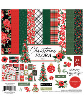 Carta Bella Christmas Flora Merry 12x12 Inch Collection Kit (CBMCF332016) Carta Bella Christmas Flora Merry 12x12 Inch Collection Kit (CBMCF332016)