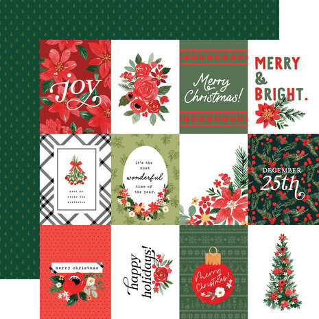 Carta Bella Christmas Flora Merry 12x12 Inch Collection Kit (CBMCF332016) Carta Bella Christmas Flora Merry 12x12 Inch Collection Kit (CBMCF332016)
