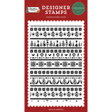 Carta Bella Christmas Flora Christmas Sweater Clear Stamps (CBCFL342040)