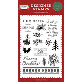 Carta Bella Christmas Flora A Gift For You Clear Stamps (CBCFL342041)