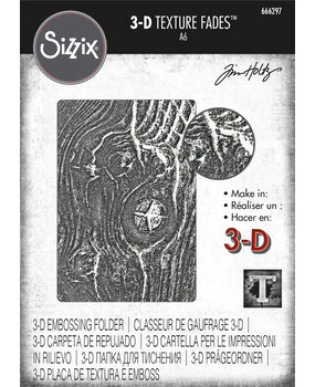 Sizzix 3D Texture Fades Woodgrain (666297) Sizzix 3D Texture Fades Woodgrain (666297)