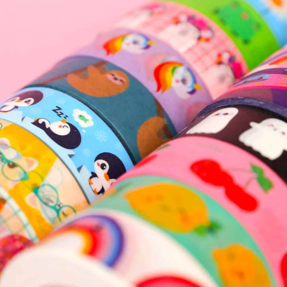 Studio Inktvis Washi Tape Fast Food (WT003) Studio Inktvis Washi Tape Fast Food (WT003)