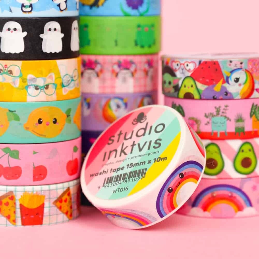 Studio Inktvis Washi Tape Luiaard (WT006)