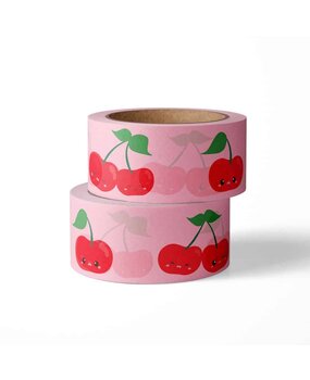 Studio Inktvis Washi Tape Kersen (WT011) Studio Inktvis Washi Tape Kersen (WT011)
