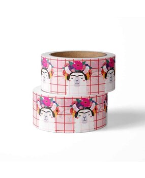 Studio Inktvis Washi Tape Frida Kahlo Llama (WT015)