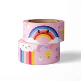 Studio Inktvis Washi Tape Wolk Regenboog (WT017) Studio Inktvis Washi Tape Wolk Regenboog (WT017)