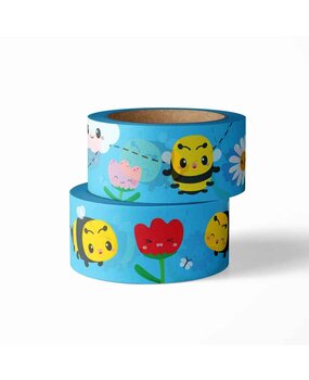 Studio Inktvis Washi Tape Bijen en Bloemen (WT023)