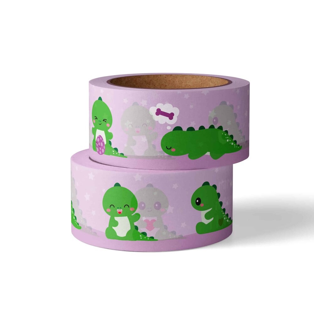 Studio Inktvis Washi Tape Dino (WT029) Studio Inktvis Washi Tape Dino (WT029)