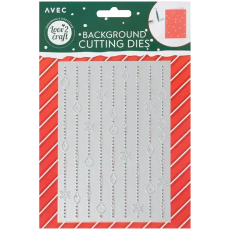 Love2Craft Snijmal A6 Background Kerstbal (3009930) Love2Craft Snijmal A6 Background Kerstbal (3009930)