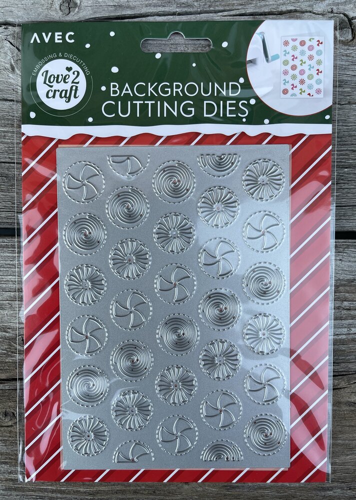 Love2Craft Snijmal A6 Background Kerstsnoep (3009930) Love2Craft Snijmal A6 Background Kerstsnoep (3009930)