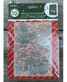Love2Craft Snijmal A6 Kerstman (3009930)