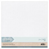 Card Deco Linen Cardstock White 10 Vel 30,5x30,5 cm (LKK-SC01)