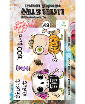 AALL and Create Clear Stamp Set A7 Fright Night (AALL-TP-951) AALL and Create Clear Stamp Set A7 Fright Night (AALL-TP-951)