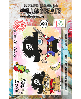 AALL and Create Clear Stamp Set A7 Give Me Candy (AALL-TP-952)* AALL and Create Clear Stamp Set A7 Give Me Candy (AALL-TP-952)*