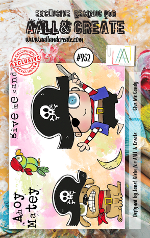 AALL and Create Clear Stamp Set A7 Give Me Candy (AALL-TP-952) AALL and Create Clear Stamp Set A7 Give Me Candy (AALL-TP-952)