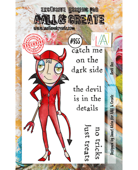 AALL and Create Clear Stamp Set A7 Devil Dee (AALL-TP-955) AALL and Create Clear Stamp Set A7 Devil Dee (AALL-TP-955)