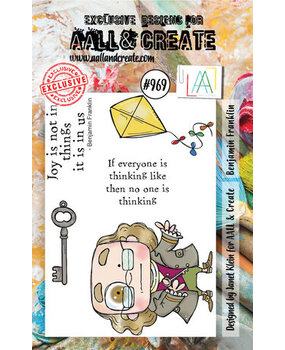 AALL and Create Clear Stamp Set A7 Benjamin Franklin (AALL-TP-969)* AALL and Create Clear Stamp Set A7 Benjamin Franklin (AALL-TP-969)*