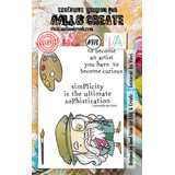 AALL and Create Clear Stamp Set A7 Leonardo Da Vinci (AALL-TP-970)*