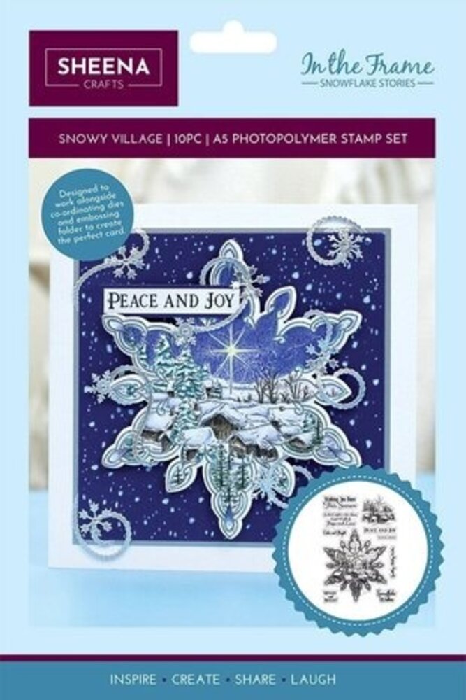 Sheena Snowflake Stories Clear Stamps Snowy Village (SD-ITF-SS-STP-SV)