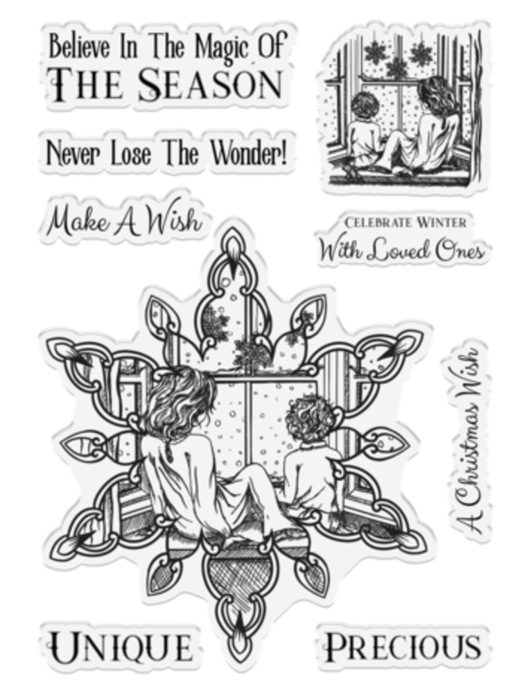 Sheena Snowflake Stories Clear Stamps Wonderland Window (SD-ITF-SS-STP-WW) Sheena Snowflake Stories Clear Stamps Wonderland Window (SD-ITF-SS-STP-WW)