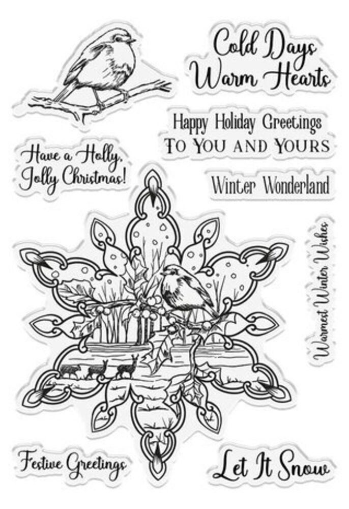 Sheena Snowflake Stories Clear Stamps Nature's Winter (SD-ITF-SS-STP-NW) Sheena Snowflake Stories Clear Stamps Nature's Winter (SD-ITF-SS-STP-NW)