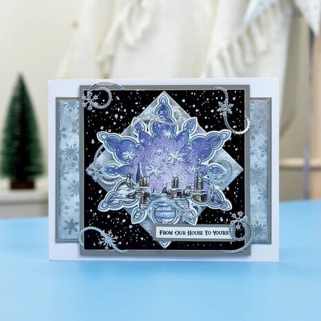 Crafter's Companion Sheena Snowflake Story Stamp and Die Set