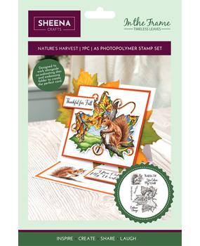 Sheena Timeless Leaves Clear Stamps Nature's Harvest (SD-ITF-TL-STP-NH) Sheena Timeless Leaves Clear Stamps Nature's Harvest (SD-ITF-TL-STP-NH)