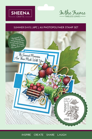 Sheena Timeless Leaves Clear Stamps Summer Days (SD-ITF-TL-STP-SD) Sheena Timeless Leaves Clear Stamps Summer Days (SD-ITF-TL-STP-SD)