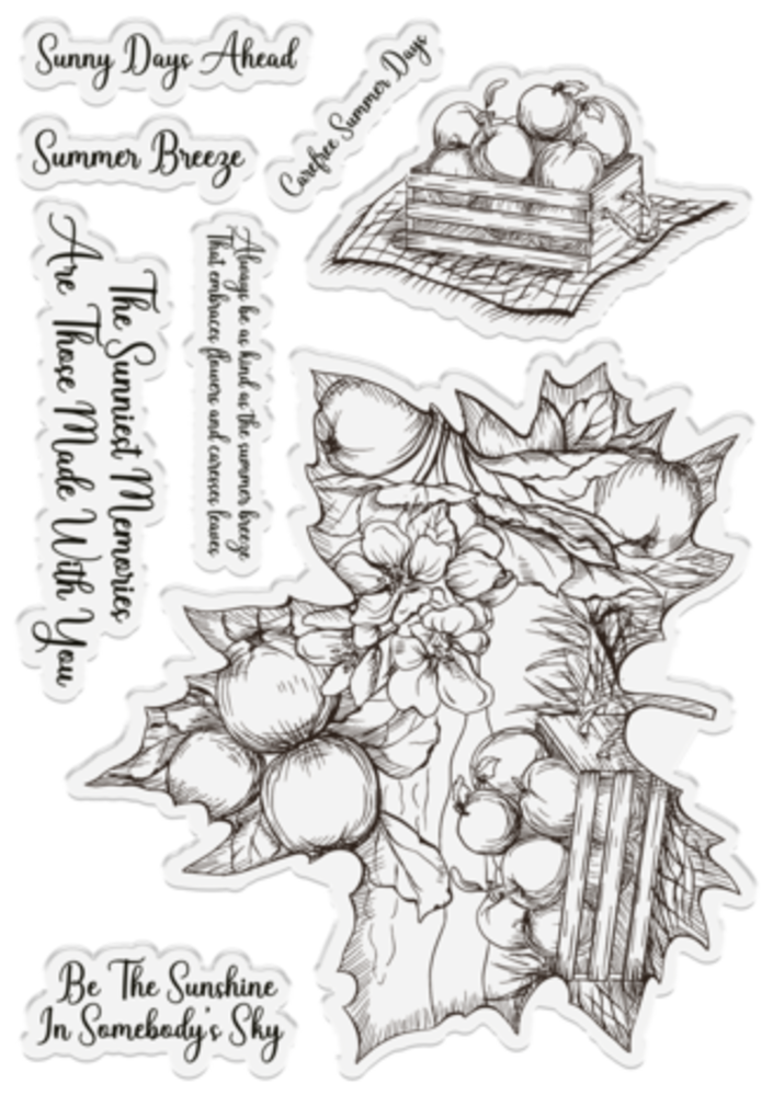 Sheena Timeless Leaves Clear Stamps Summer Days (SD-ITF-TL-STP-SD) Sheena Timeless Leaves Clear Stamps Summer Days (SD-ITF-TL-STP-SD)