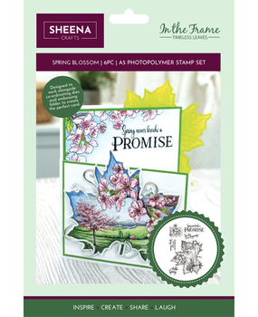 Sheena Timeless Leaves Clear Stamps Spring Blossom (SD-ITF-TL-STP-SB) Sheena Timeless Leaves Clear Stamps Spring Blossom (SD-ITF-TL-STP-SB)