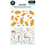 Studio Light Essentials Autumn Pattern A5 Masking Stencil (SL-ES-MASK221)