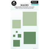 Studio Light Essentials Square Pattern A5 Masking Stencil (SL-ES-MASK223)