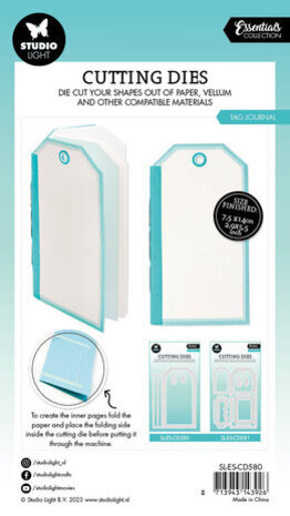 Studio Light Essentials Snijmal Tag Journal (SL-ES-CD580) Studio Light Essentials Snijmal Tag Journal (SL-ES-CD580)