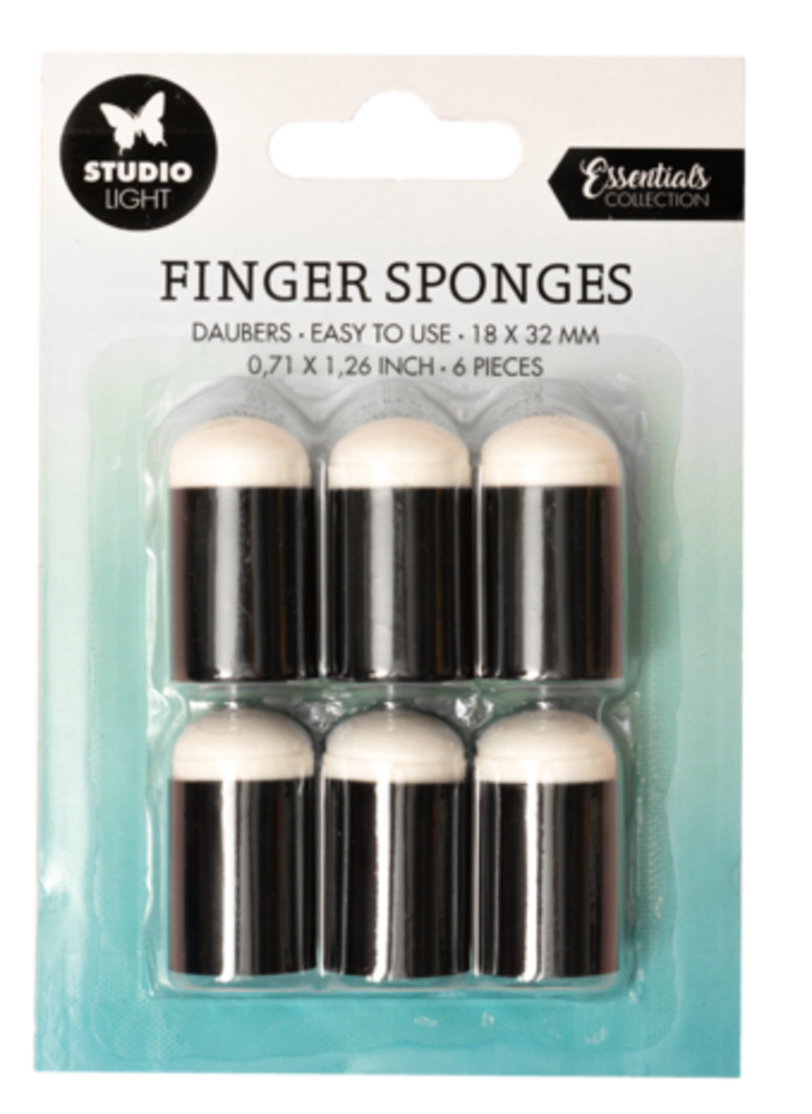 Studio Light Essentials Finger Sponge Daubers (SL-ES-INKAP06) Studio Light Essentials Finger Sponge Daubers (SL-ES-INKAP06)
