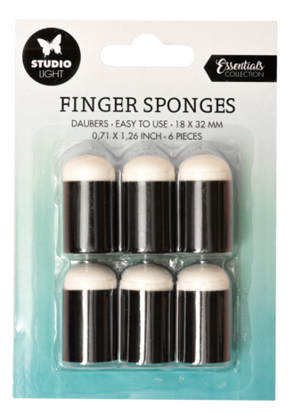 Studio Light Essentials Finger Sponge Daubers (SL-ES-INKAP06) Studio Light Essentials Finger Sponge Daubers (SL-ES-INKAP06)