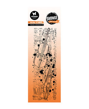Studio Light Grunge Clear Stamps Violin Invention (SL-GR-STAMP512) Studio Light Grunge Clear Stamps Violin Invention (SL-GR-STAMP512)