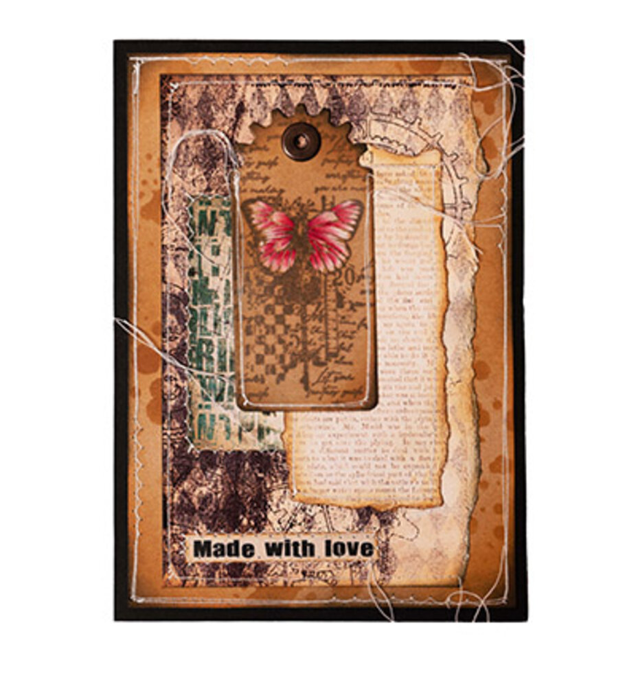 Studio Light Grunge Snijmal Slimline & Tags (SL-GR-CD696) Studio Light Grunge Snijmal Slimline & Tags (SL-GR-CD696)