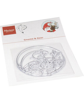 Marianne Design Clear Stamps Gnome & Deer (HT1672)*