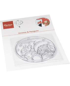 Marianne Design Clear Stamps Gnome & Penguin (HT1673)*