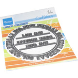 Marianne Design Craftables Kaartje Voor Jou Cirkel (CR1635)