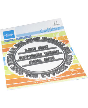 Marianne Design Craftables Kaartje Voor Jou Cirkel (CR1635)
